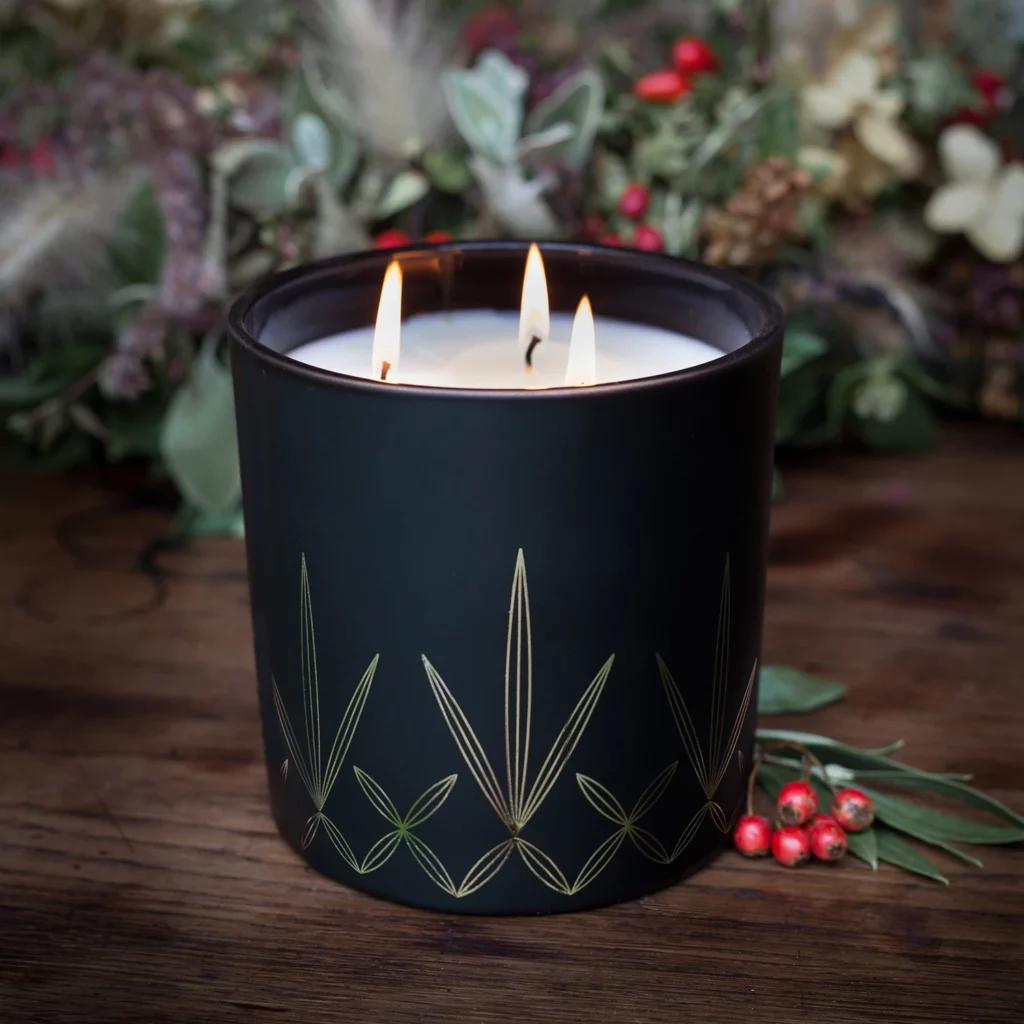 Fireside Glow, Large Luxury Scented Candle