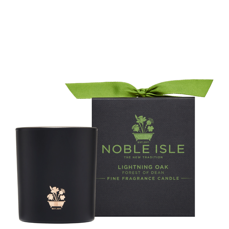 Lightning Oak Luxury Scented Candle Noble Isle