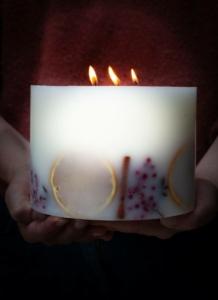 Fireside Botanical Candle